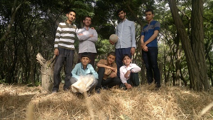 بچه های بسیج در اردوگاه امام خمینی (ره) زنجان